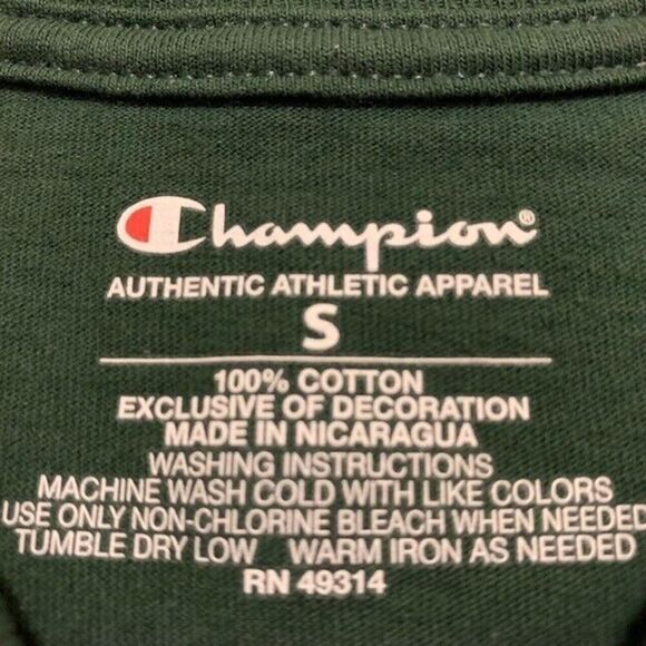 CLARKSON UNIVERSITY SIZE SMALL CHAMPION T-SHIRT - Picture 3 of 4